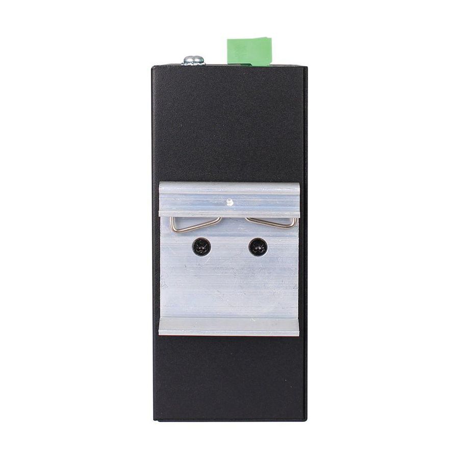 8-Port Unmanaged Industrial Ethernet Switch - 10/100 Mbps, R