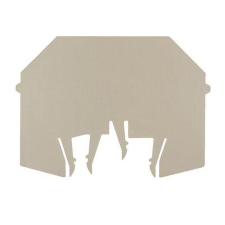Afsluit- eindplaat (terminal) h:86mm b:3mm V- VVE=20