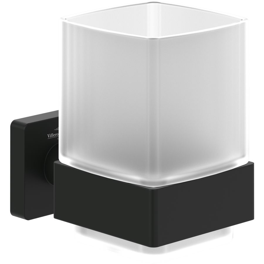 Glashouder Elements - Striking Matt Black