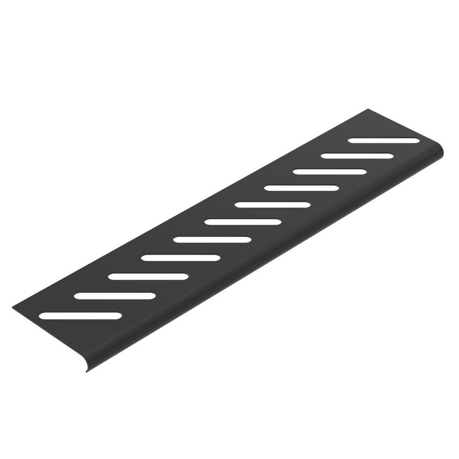 Bottom end plate for cable tray B300mm Staal PES135 - Polyes