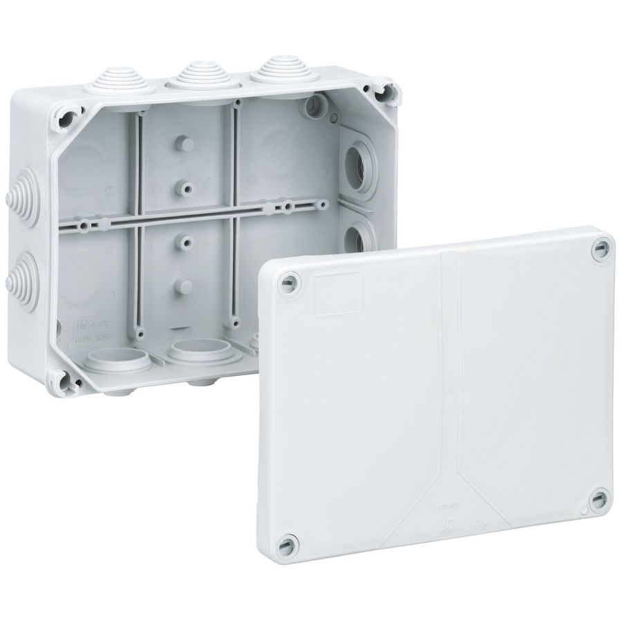 Aftakdoos grijs IP55 aderdoorsnede 162 slag