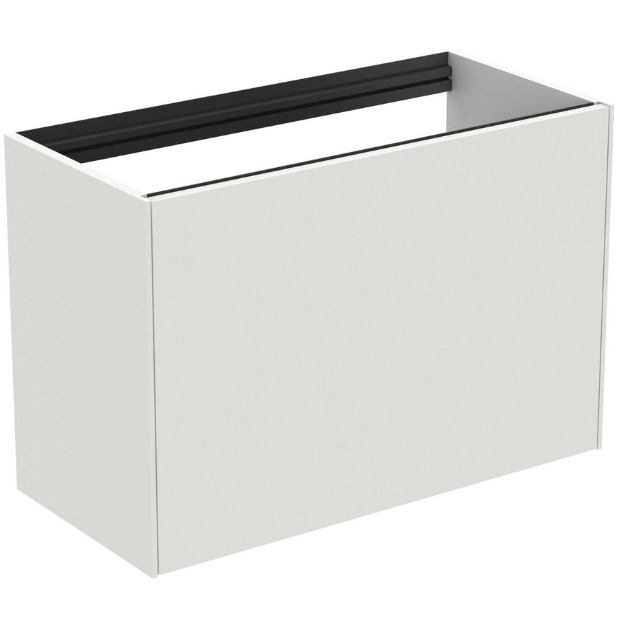 Conca wastafelmeubel 80x37x55cm 1 lade zonder afdekblad matt white