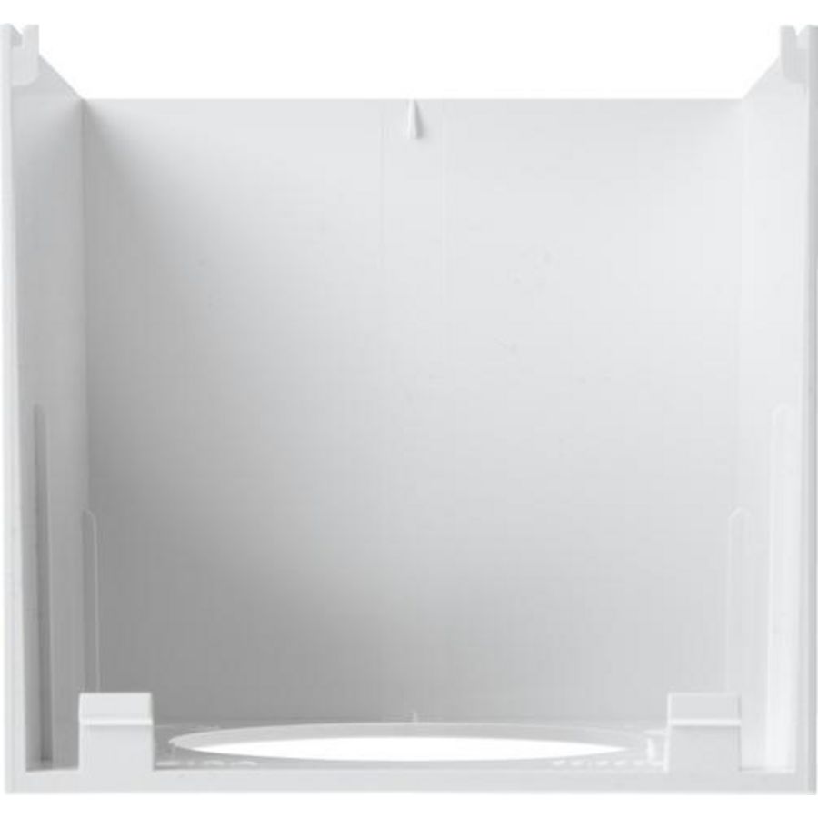 Afdekking + deksel bewegingsmelder. Cube Accessoires wit
