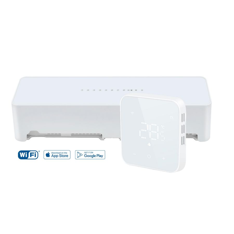 Zoneregelaar H64 set CC+MT WiFi wit