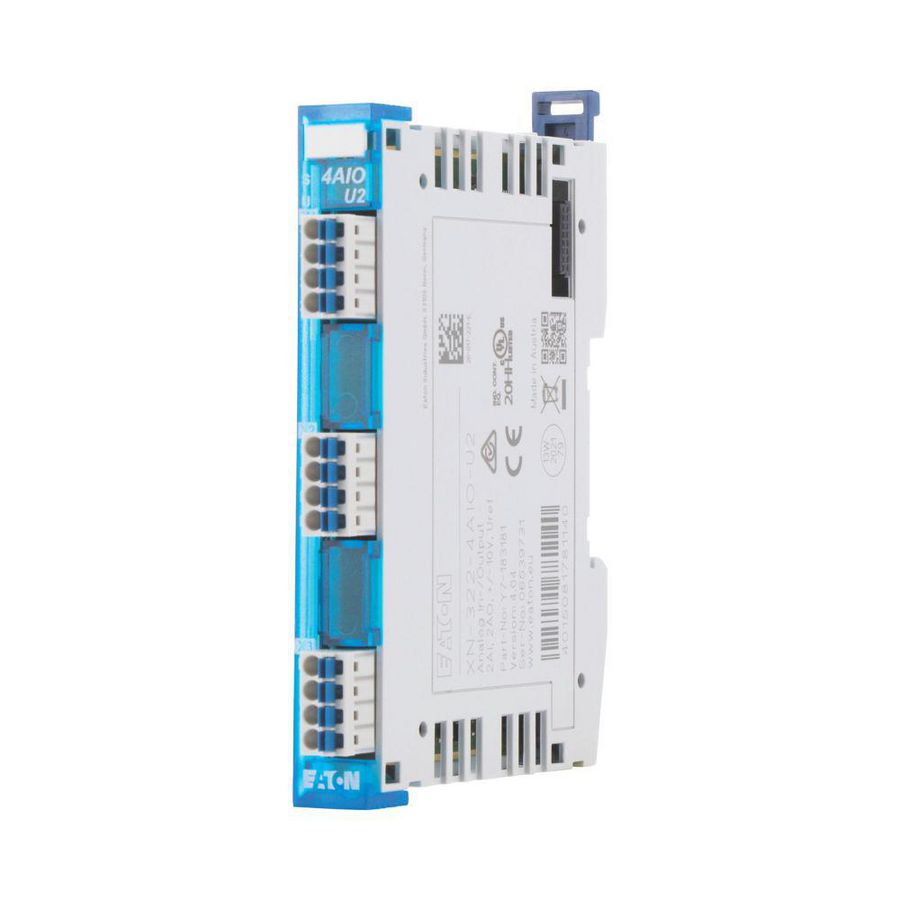 Analoog 2 AQ +/-10V 12Bit 4 AI +/- 10V 16Bit