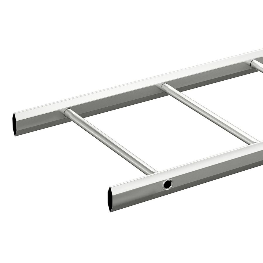 Lengte a 6m. Kabelladder gesl zijprofiel 55x400mm TV