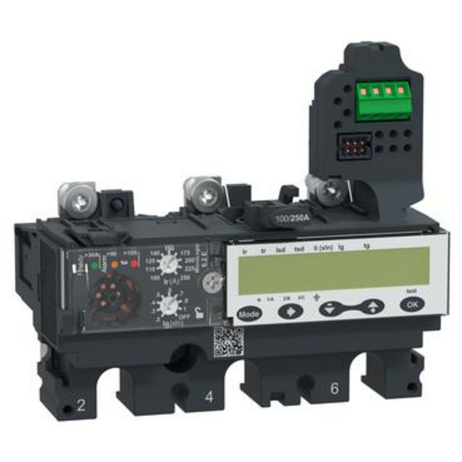 Trip unit NSX250 AC 3P3D 250A 6.2E ComPact