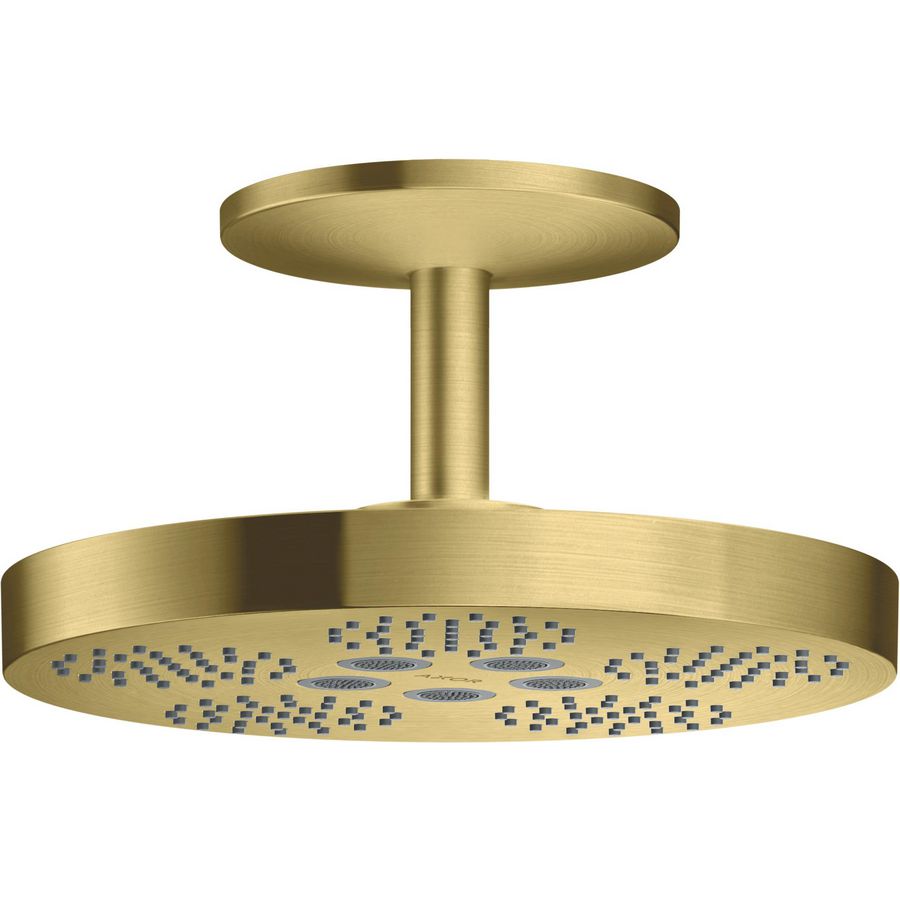 Hoofddouche AXOR One 280 2 straalsoorten Brushed Brass