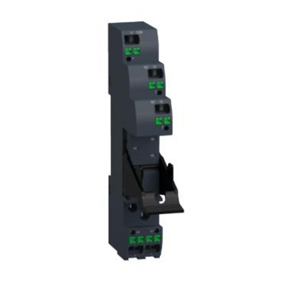 RSZ push-in socket with clamp sep. contact 12A RSB1 VVE=10