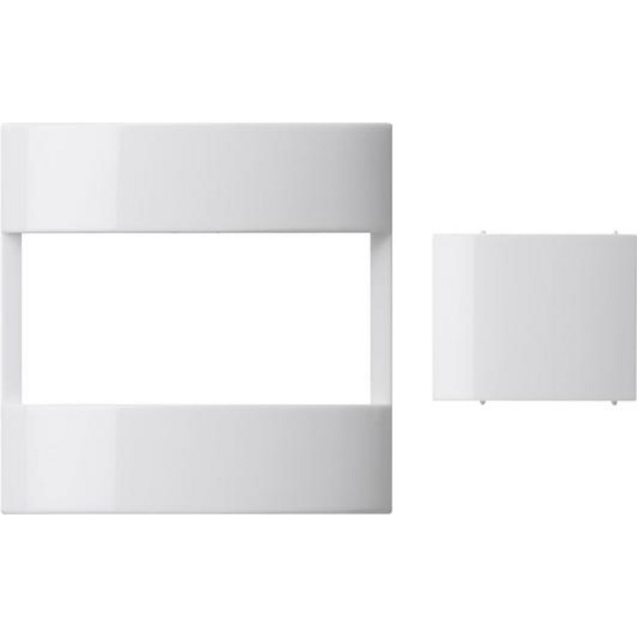 Afdekking + strook bewegingsmelder.-op.st. 1,10 m Std System 55 zuiver wit