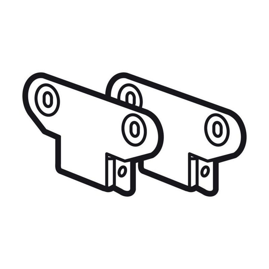 Eindsteunen XL3 4000 set 4 stuks