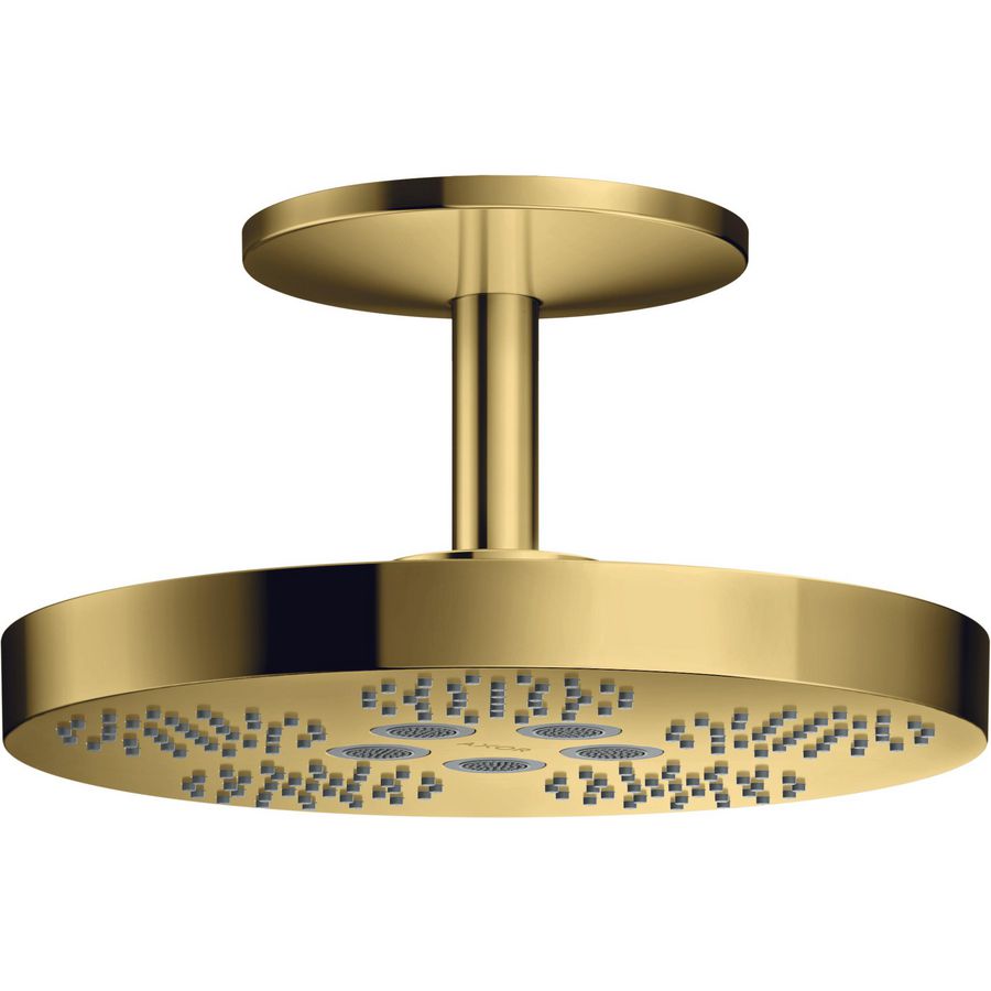 Hoofddouche AXOR One 280 2 straalsoorten Polished Gold-Optic