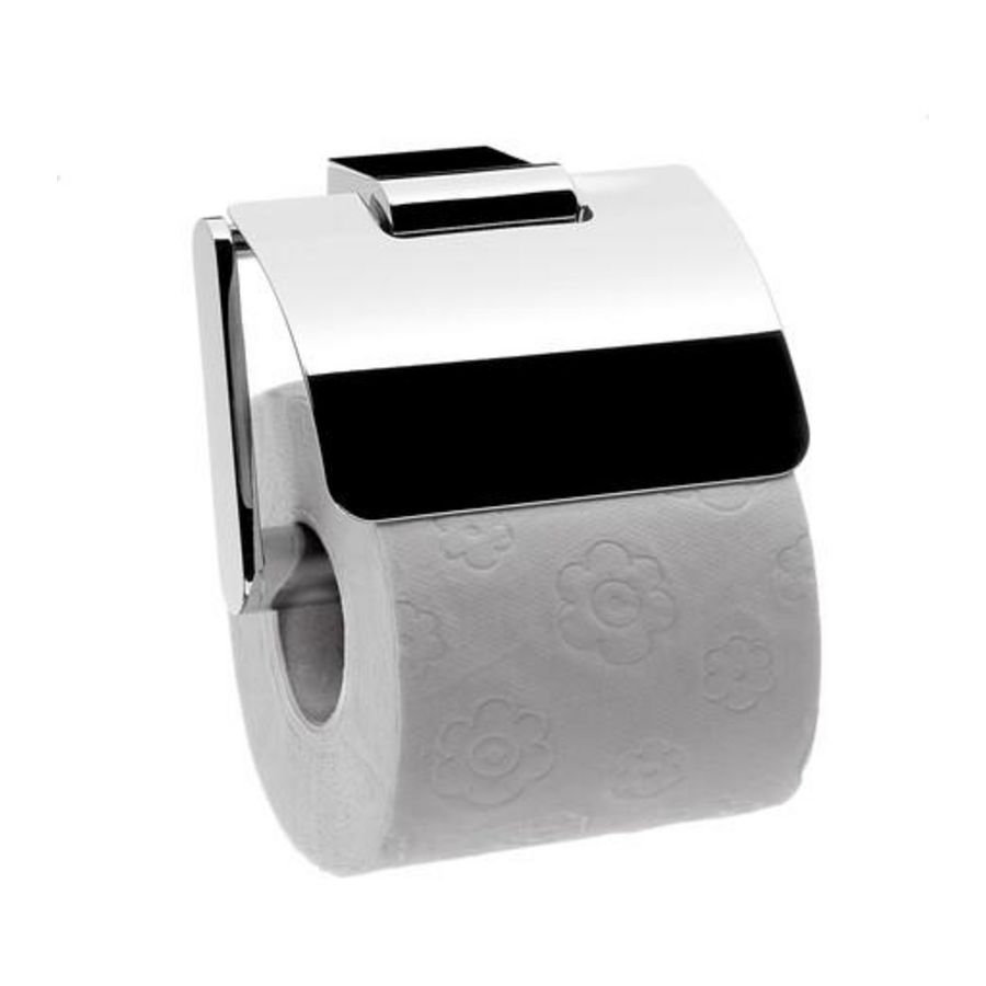 System 2 closetrolhouder met klep chroom