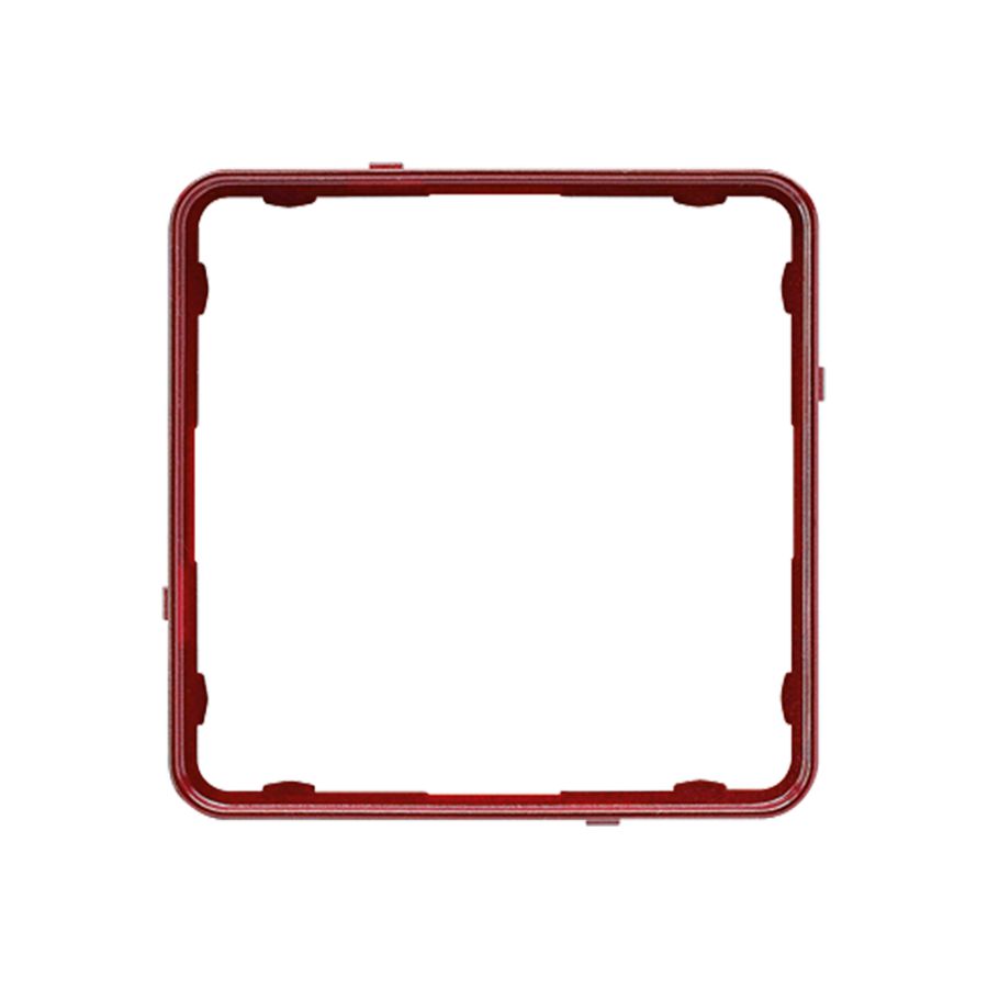 Applicatie-raam CD-plus rood-metallic