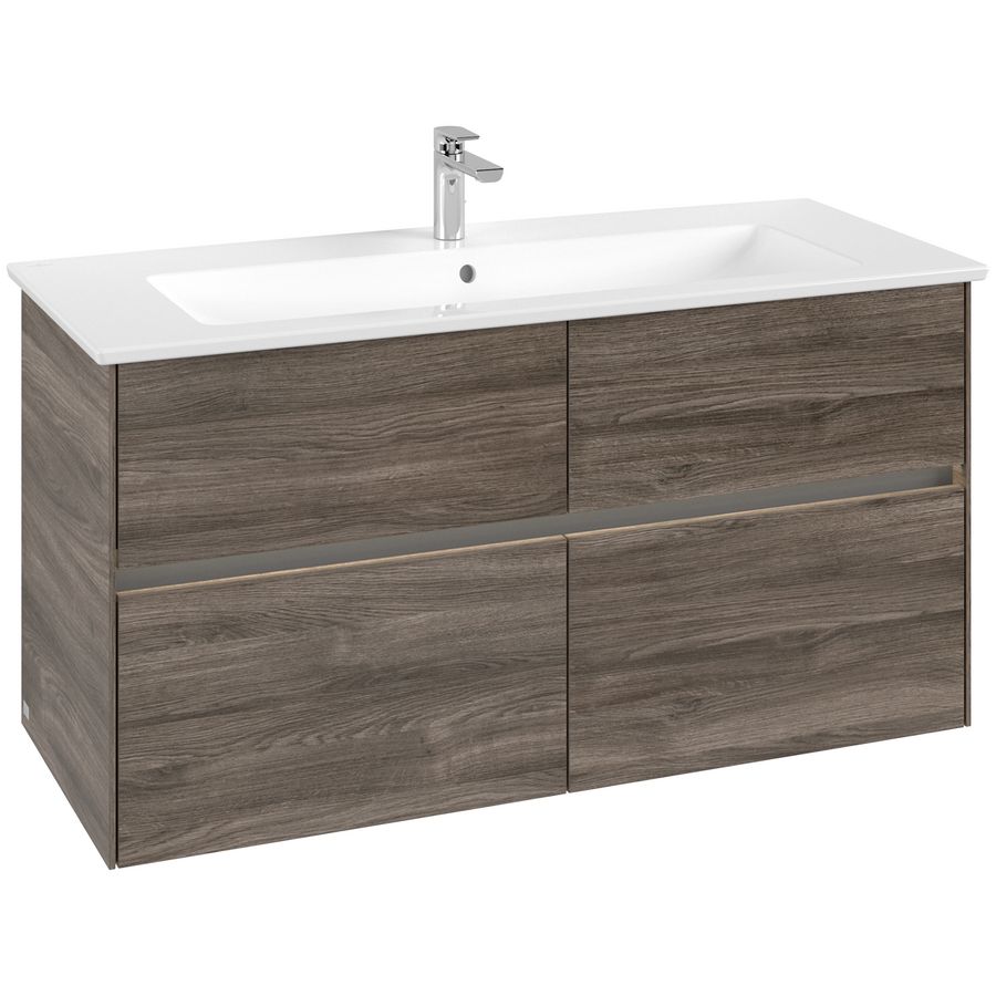 Wastafelonderkast Collaro 1161x610x480mm Sto.Oak C146B0RK