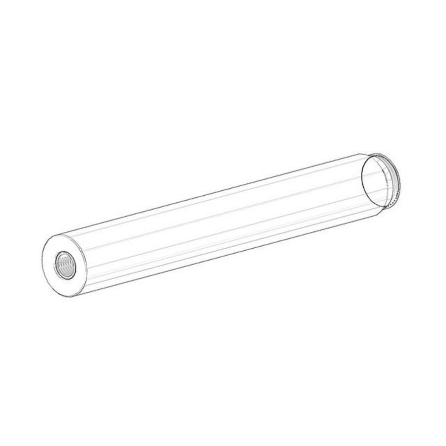 Houder 18x126,5mm chr 083109611-00