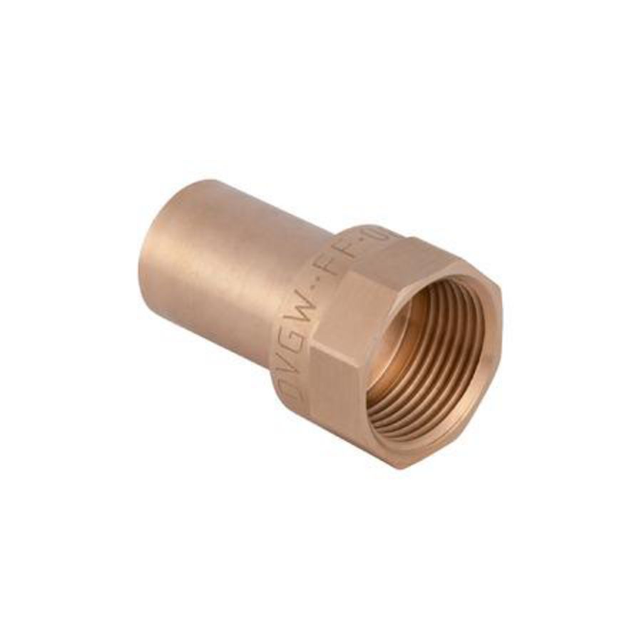 Insteekstuk MAPRESS KOPER spie-einde 22x1/2"bn.