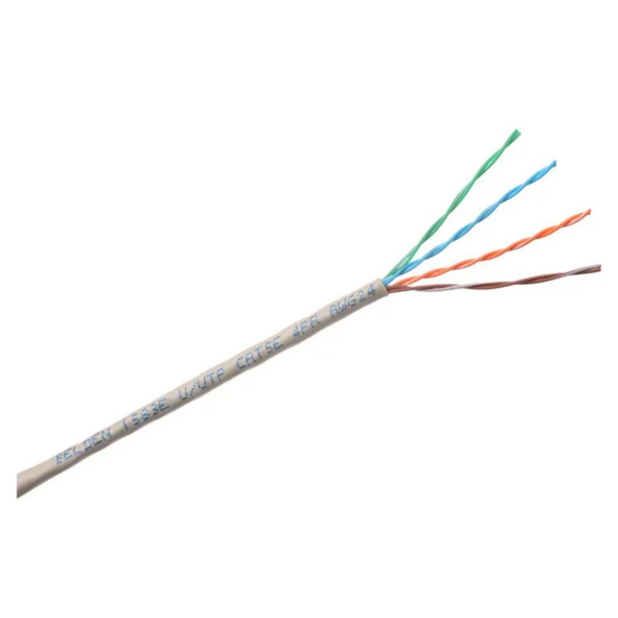 Haspel a 500m. U/UTP Cat.5e Eca 1583E grijs