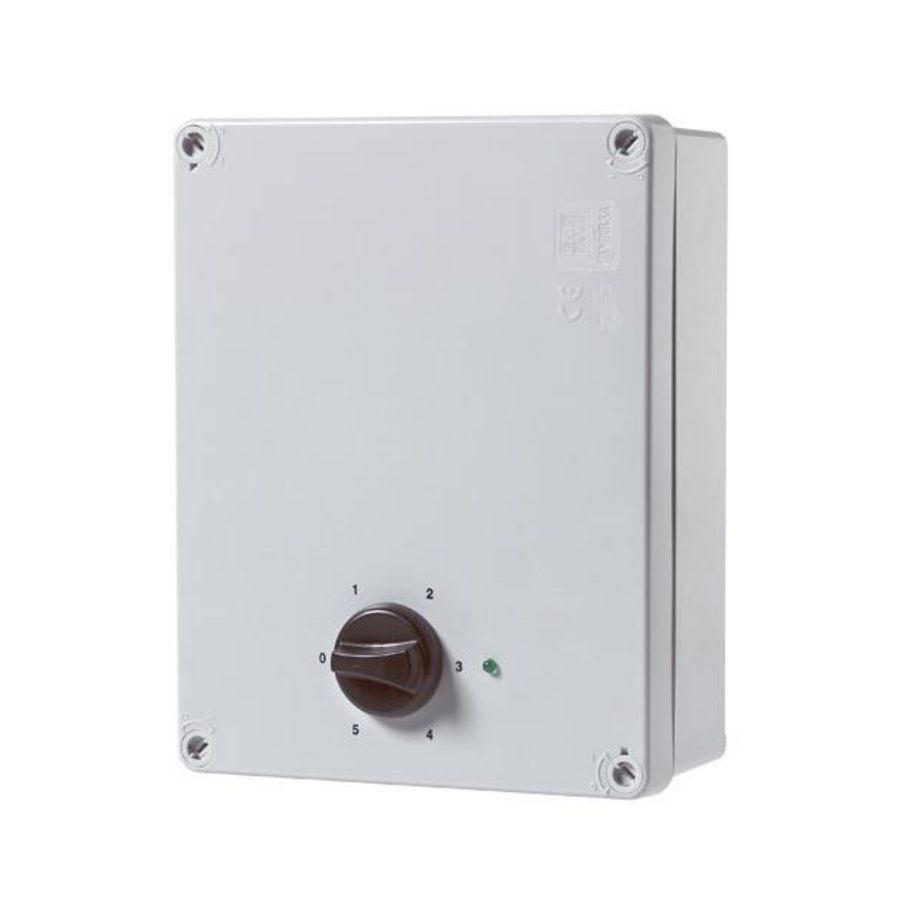Regeltrafo 5-standenschakelaar Ret 1 5 A 230V
