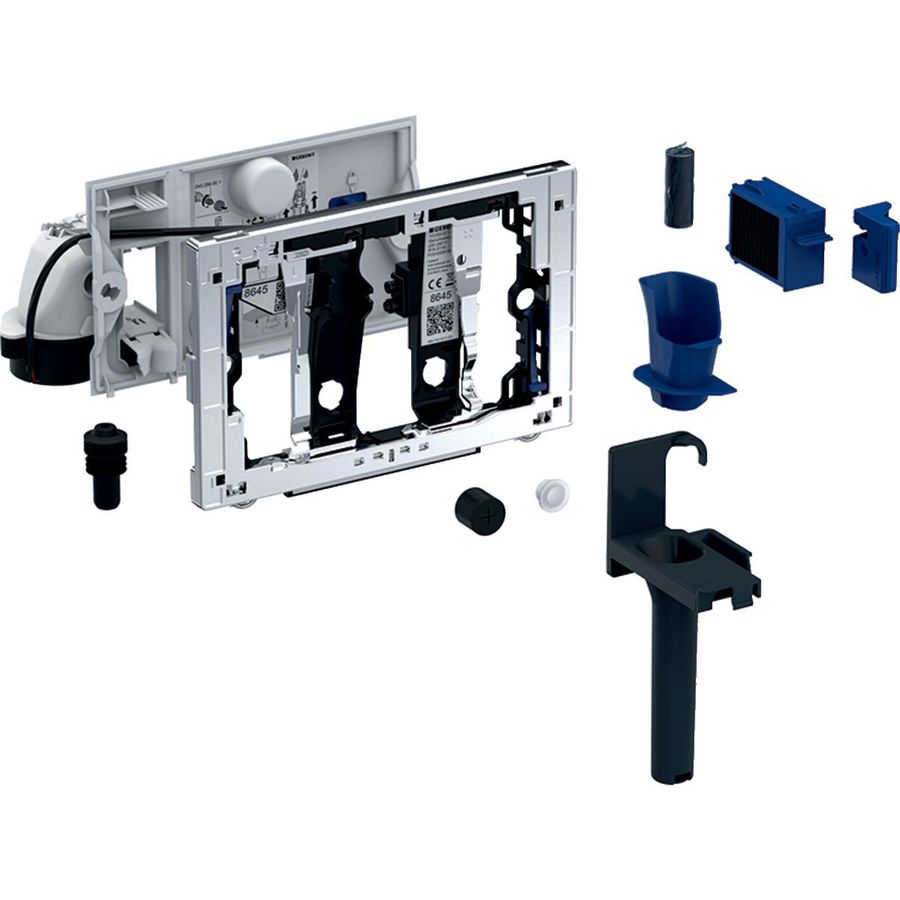 DuoFresh module met stickhouder v. Sigma element 12cm glanschroom automatische activering excl. trafo