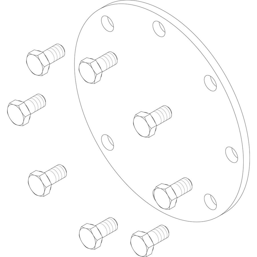 Handgatdeksel d180 tbv hr200/305