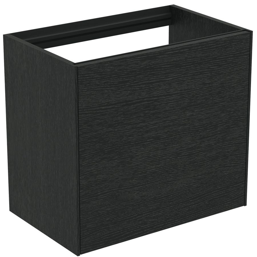 Conca wastafelmeubel 60x37x55cm 1 lade zonder afdekblad smoked oak