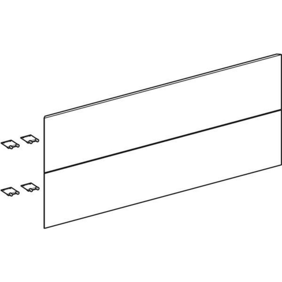 ONE ondrkst wstfl schuifladen B120cm zndgr/Glkt hggl