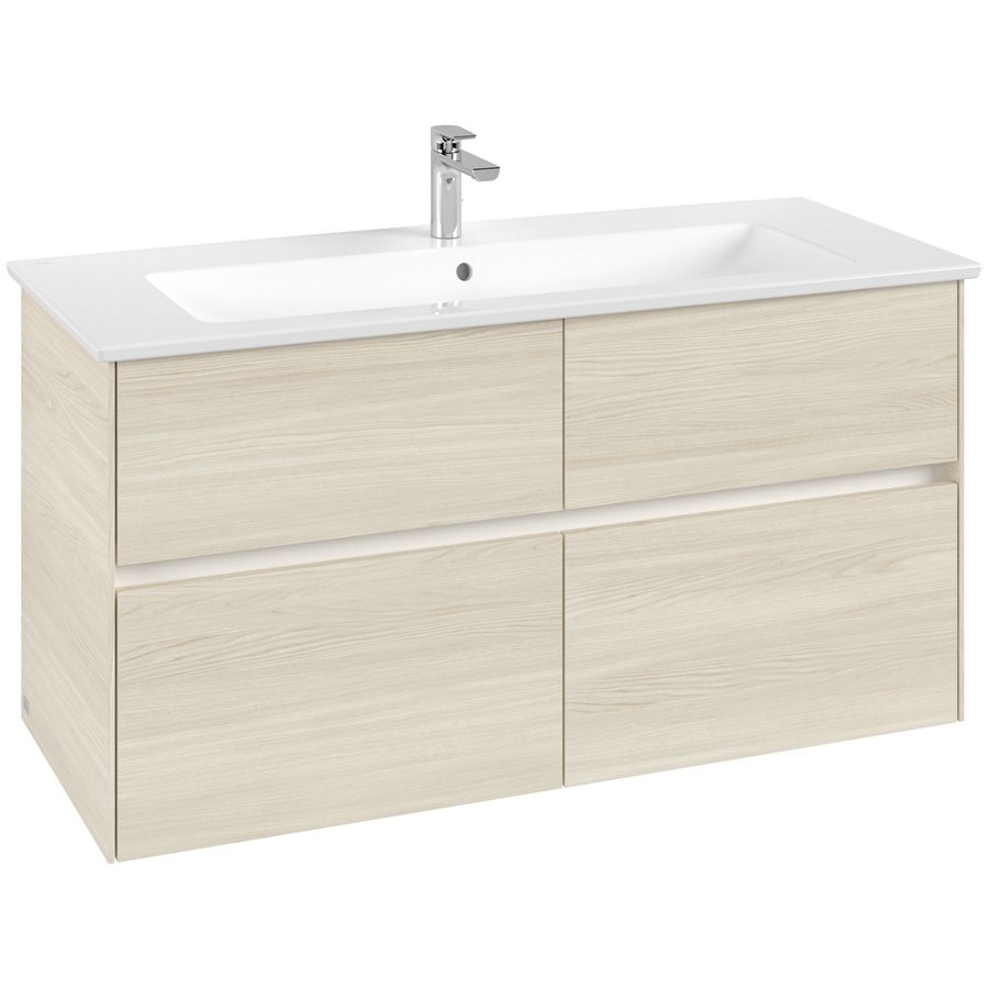 Wastafelonderkast Collaro 1161x610x480mm White Oak C146B0AA
