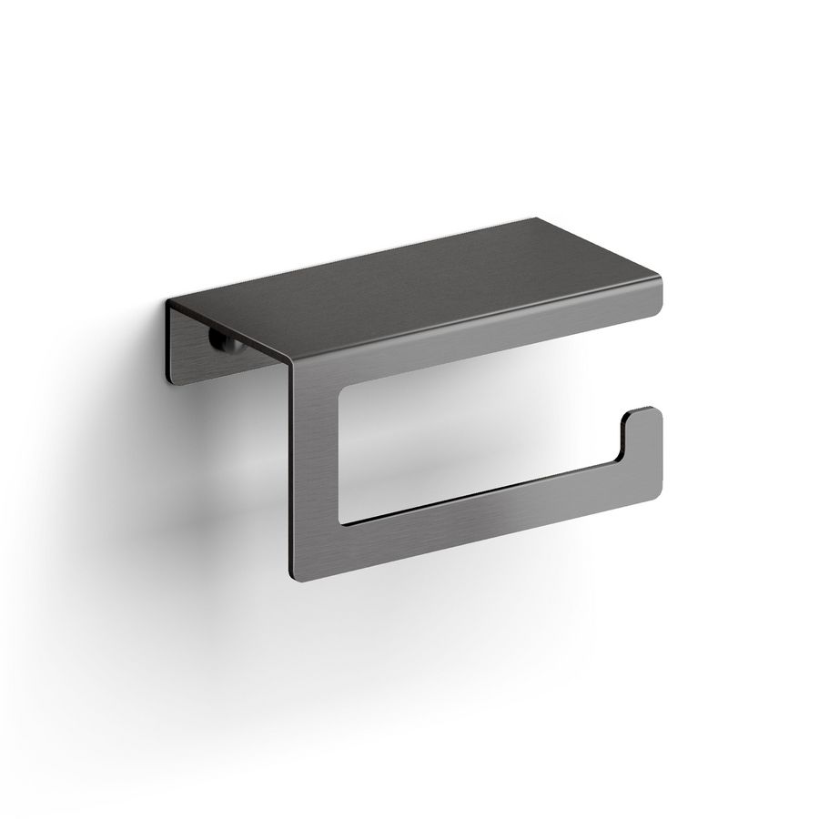 Toiletrolhouder m cover gunmal geborsteld PVD