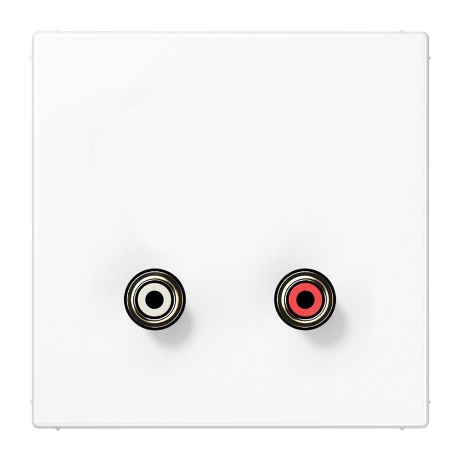 Afdekking alpin wit v.Cinch Audio LS990