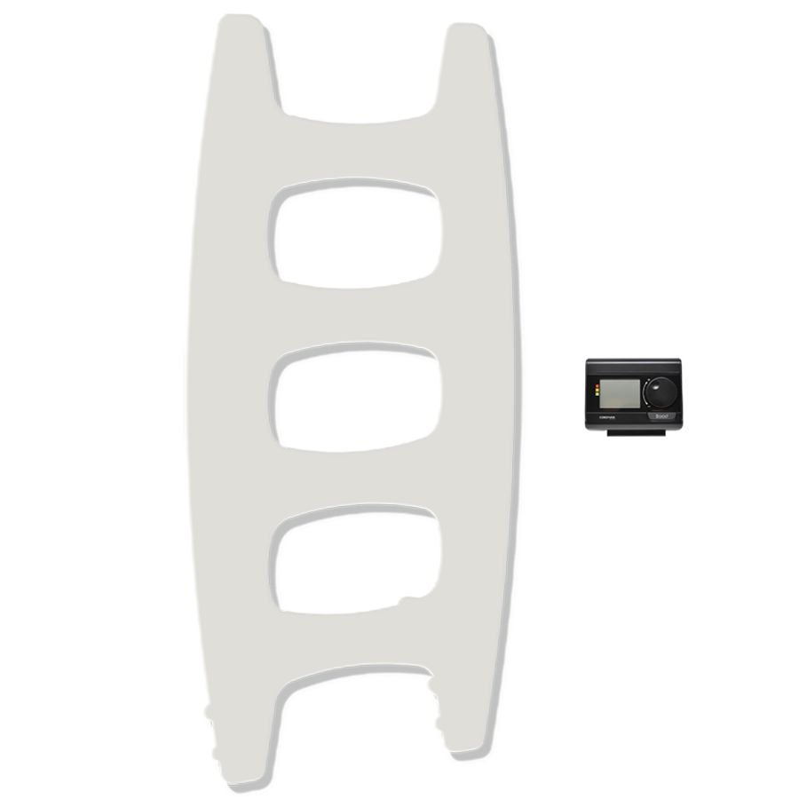 Radiator Movie Remote E-Comfort 1400x600mm 500W Wit