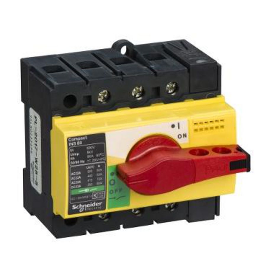 Lastscheider Vast Rood/Geel ComPact INS80 3P