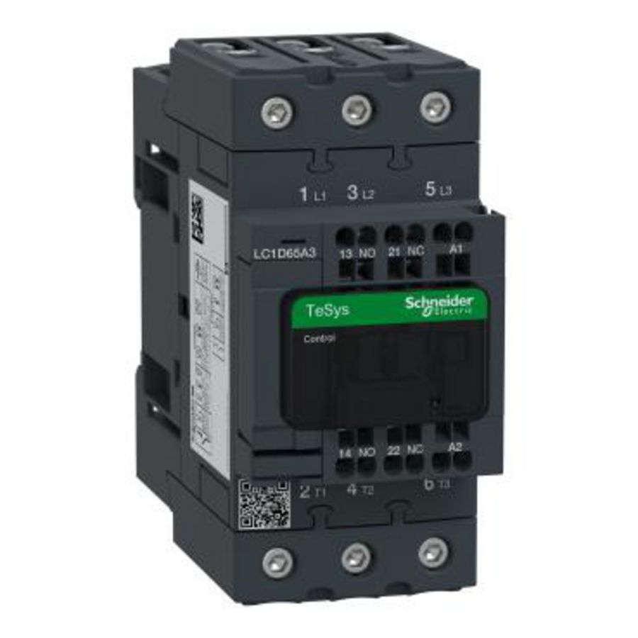Contactor 3M HC M+V AC-3<=440V 65A Stuurspanning 24V D