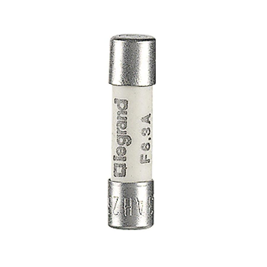 Cilindrisch smeltpatroon 6.3A 5x20 gG VVE=10