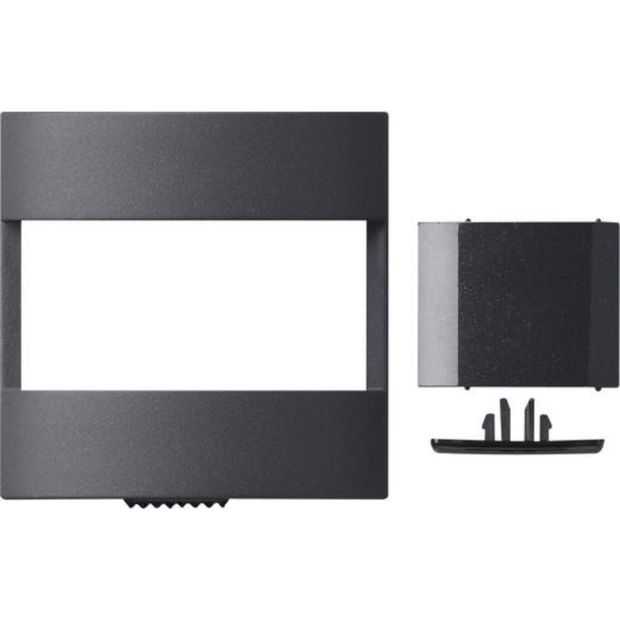 Afdekking + strook bewegingsmelder.-op.st. 1,10 m Kmf System 55 antraciet