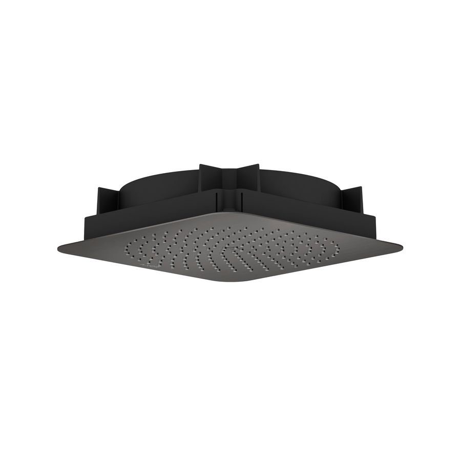Hoofddouche 270/270 1 straalsoort plafond inbouw brushed black chrome AXOR Citterio-C