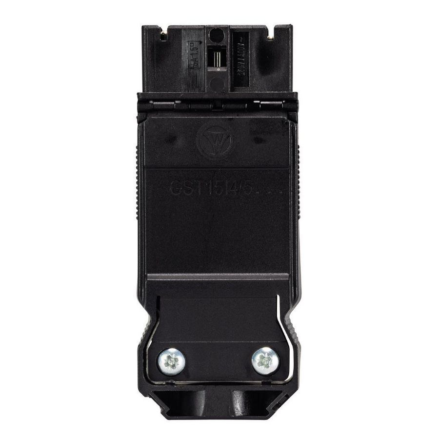 Stekerdeel met trekontlasting GST15I5S S1 ZR1w zwart VVE=50