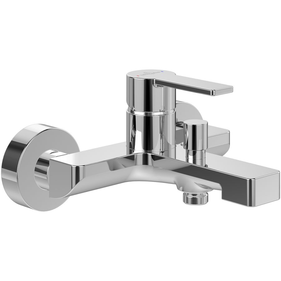 Eengreeps badkraan Architectura Chrome