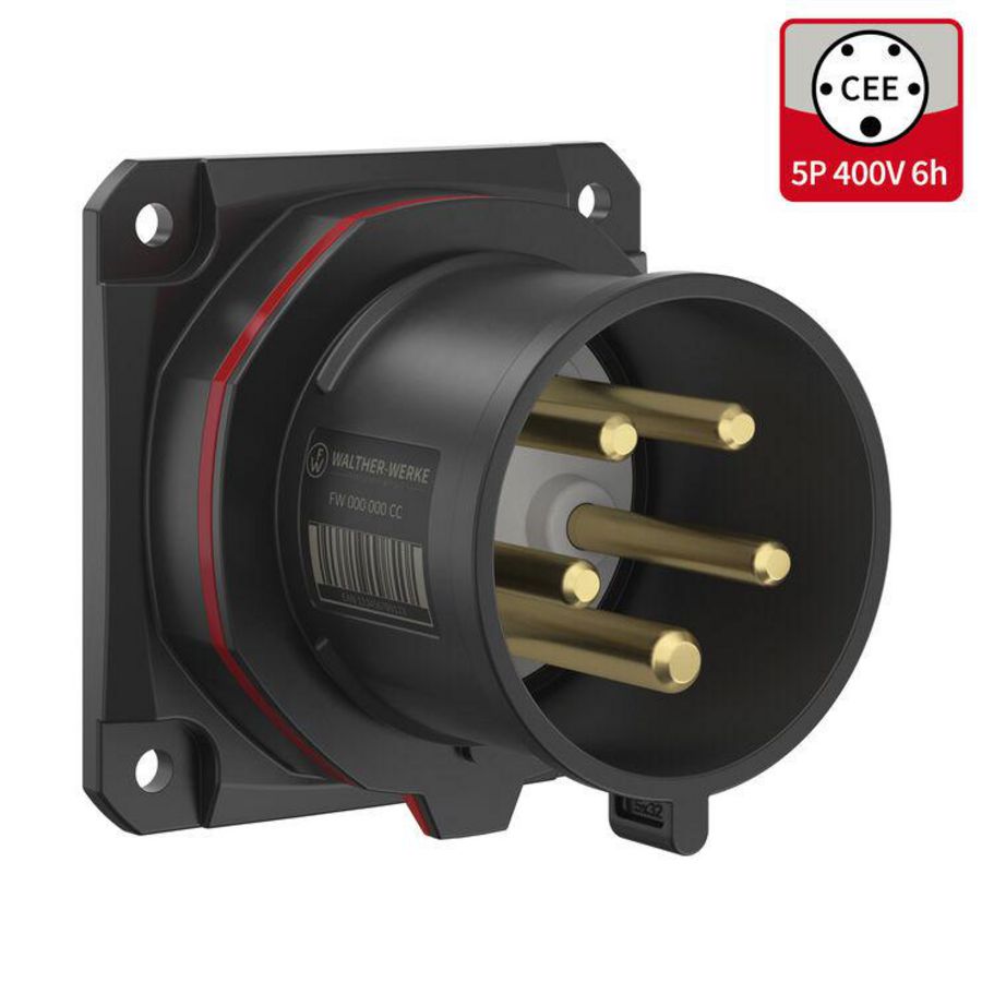 Toestelcontactstop 32A 5-polig 6h FW631506SK CEE NEO VVE=10