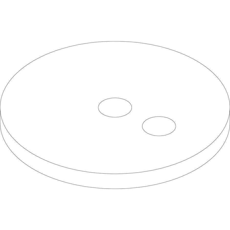 Afdekking boven D610 zwart 8735100061