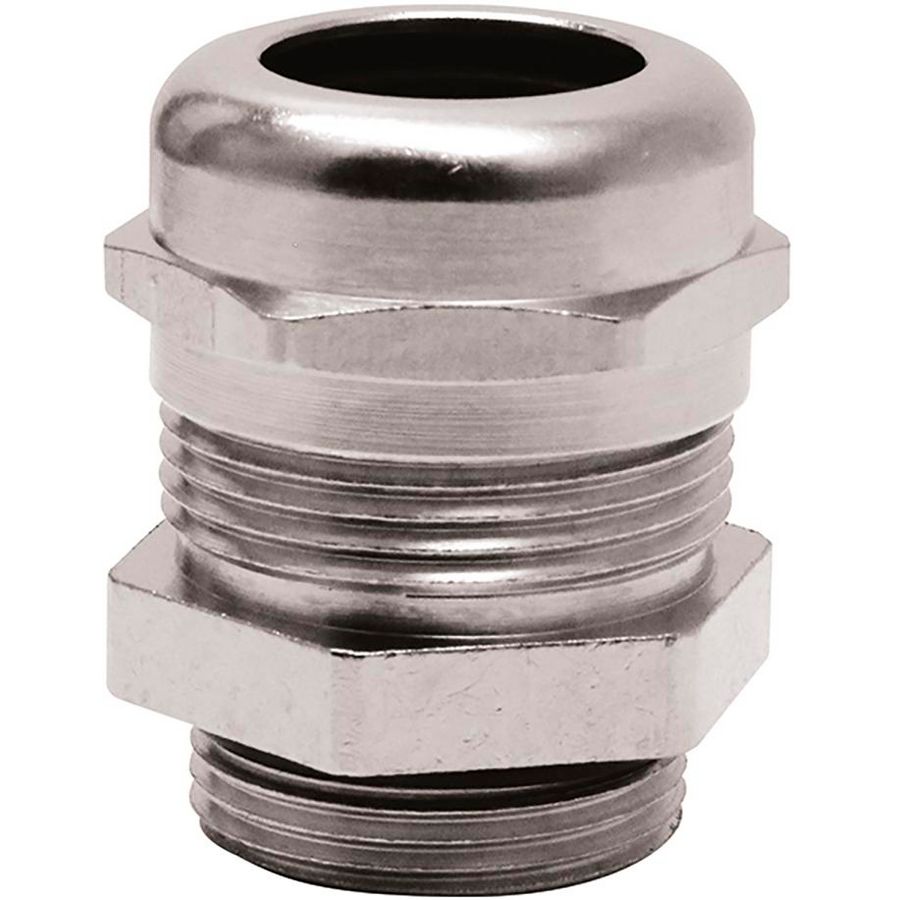 Cable Gland verbrede segmenttrim ECEA messing M12 lang Metaalkleur