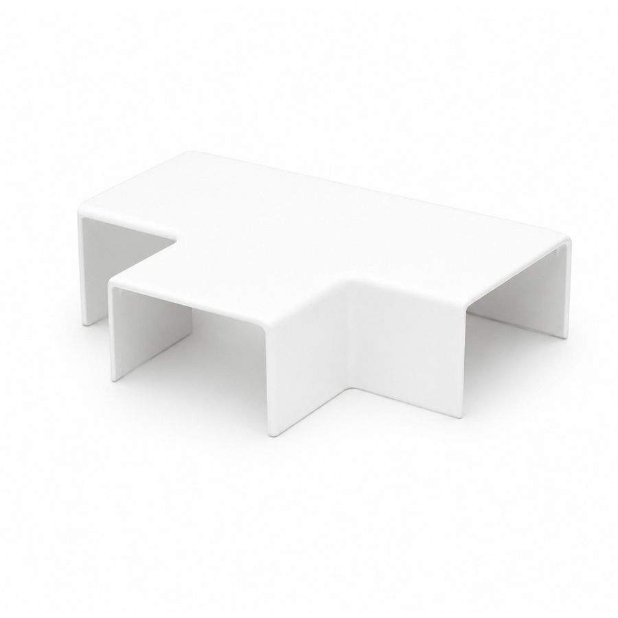 Zak a 2st. t-stuk 20X10mm wit