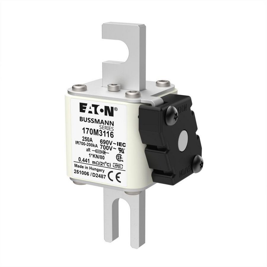 Zekering h. snelheid 250A AC 690V 200kA compact 1 45x VVE=6