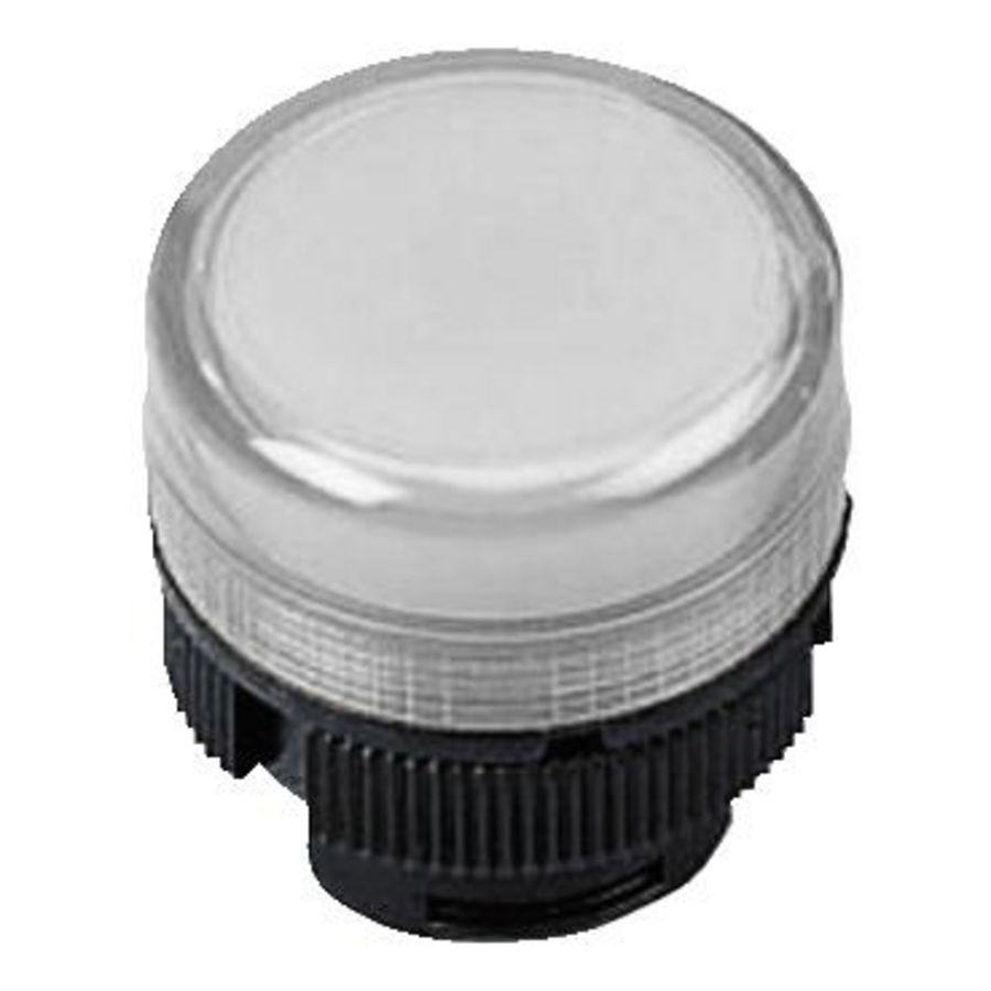Kop voor signaallamp Ø22mm LED / BA9S Wit Harmony XB5