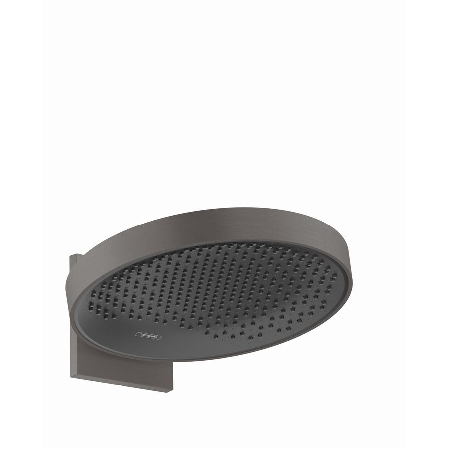 Hoofddouche Rainfinity 360 1 straalsoort wand brushed black chrome