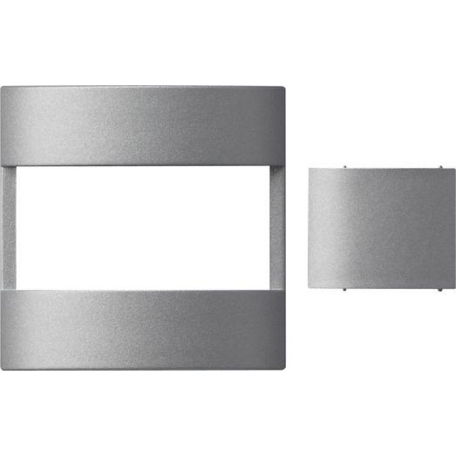 Afdekking + strook bewegingsmelder.-op.st. 1,10 m Std System 55 kl.alum.