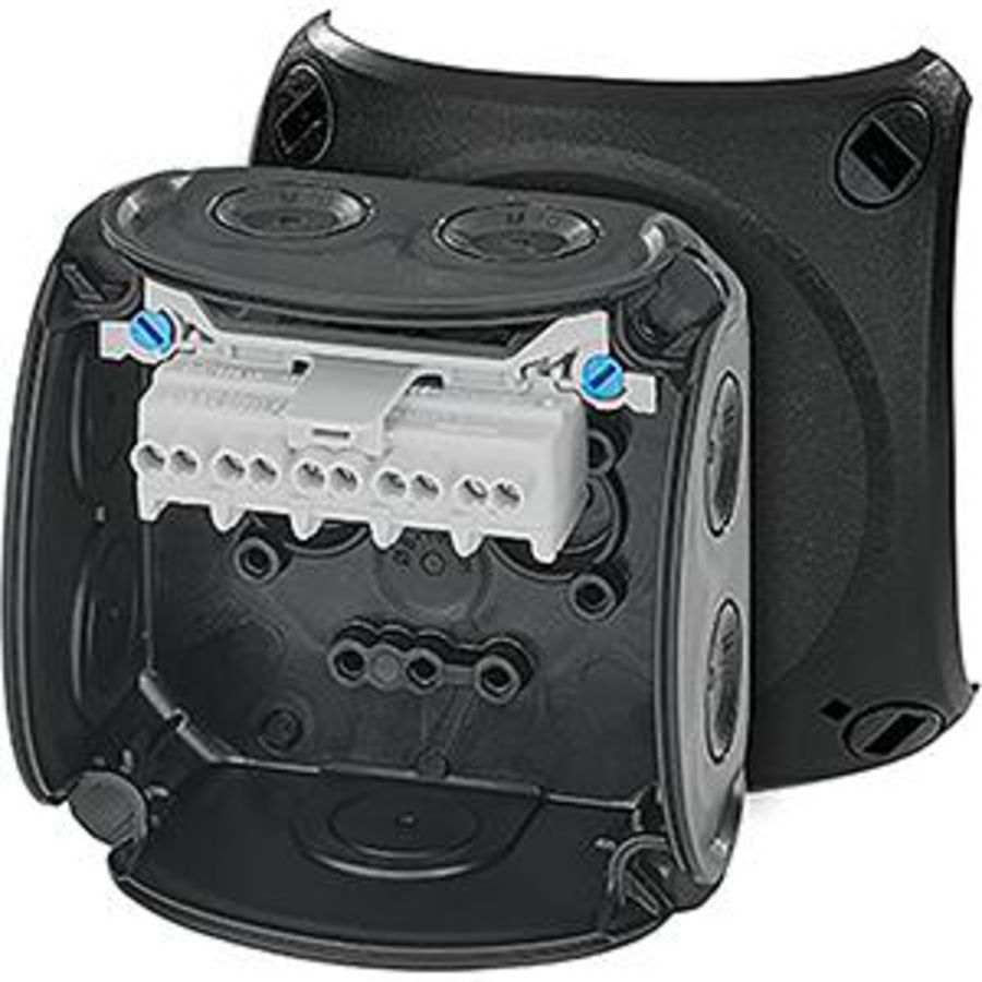 Kabeld. IP66 BM1 0,75-2,5 mm2 5 polig M20 membr. Zwart VVE=5