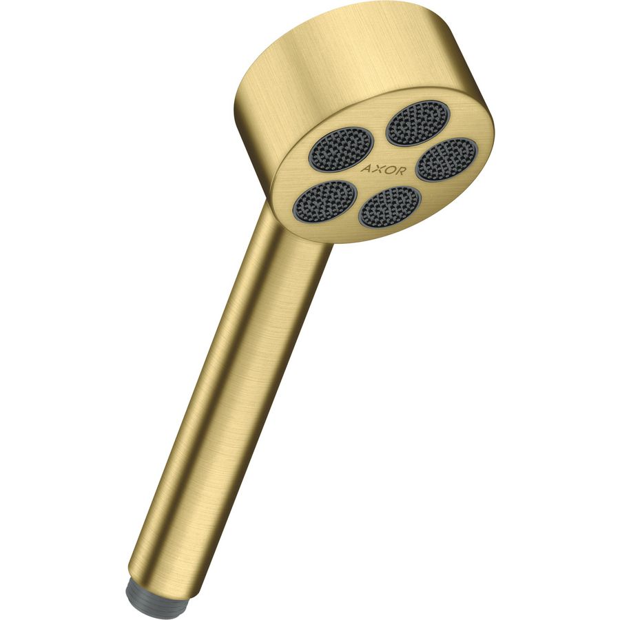 Handdouche AXOR One 75 1 straalsoort EcoSmart Brushed Brass