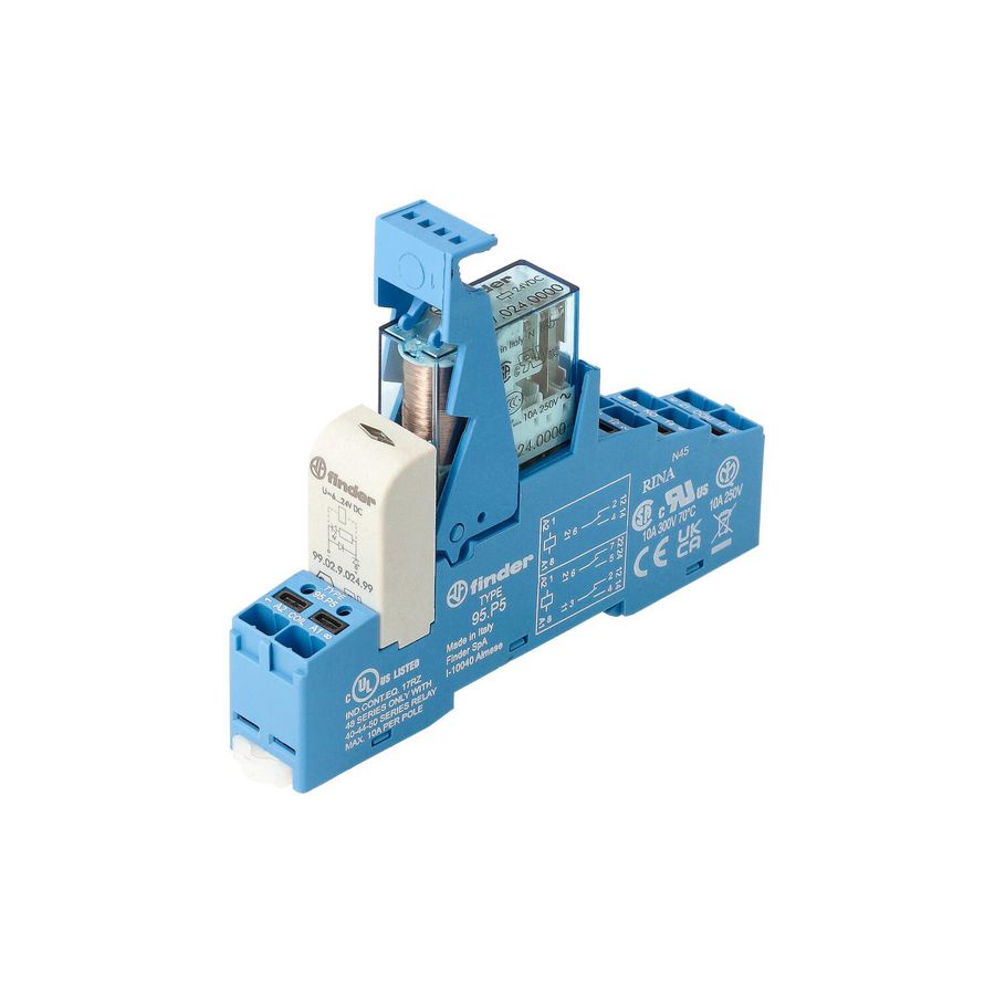 FIN INTERF.RELAIS 2W 10A 24VDC