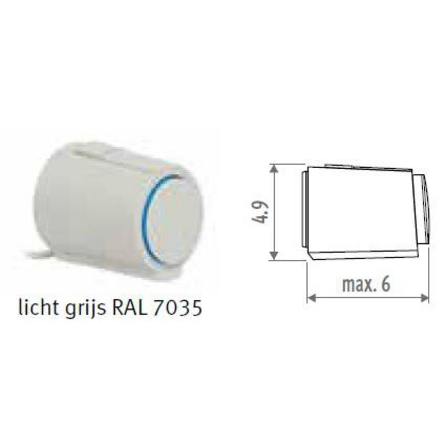 Kop Thermo-elektrische motor 24vDC